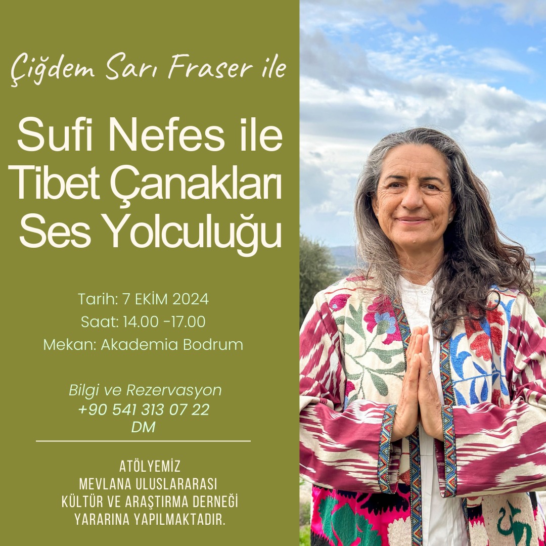 Sufi Nefes ile Tibet Çanakları Ses Yolculuğu